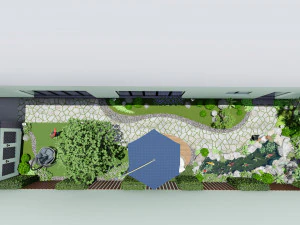 GARDEN LANDSCAPESTYLE 1 3D Model