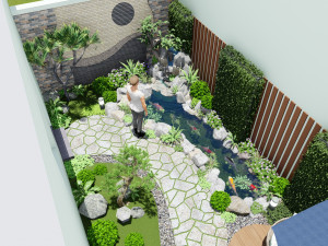 GARDEN LANDSCAPESTYLE 1 Modelo 3D