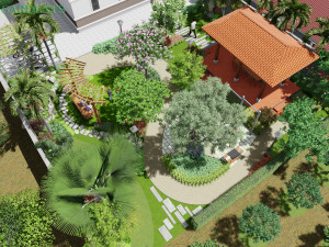 GARDEN LANDSCAPESTYLE 2 3D Model