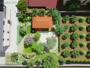 GARDEN LANDSCAPESTYLE 2 Model 3D