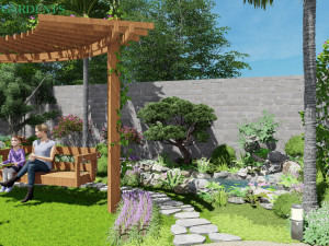 GARDEN LANDSCAPESTYLE 2 Model 3D