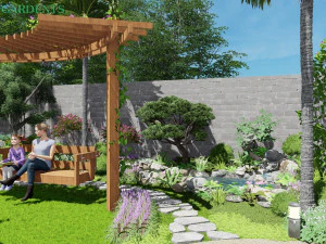 GARDEN LANDSCAPESTYLE 2 3D Model
