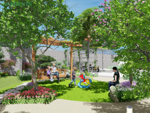 GARDEN LANDSCAPESTYLE 2 Model 3D