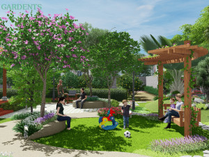 GARDEN LANDSCAPESTYLE 2 Model 3D
