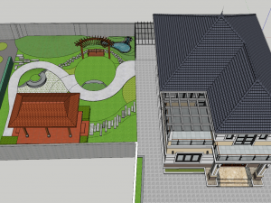 GARDEN LANDSCAPESTYLE 2 Model 3D