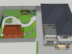 GARDEN LANDSCAPESTYLE 2 3D Model