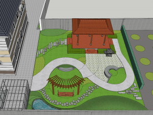 GARDEN LANDSCAPESTYLE 2 Model 3D
