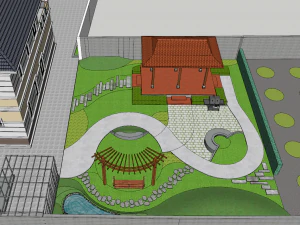 GARDEN LANDSCAPESTYLE 2 3D Model