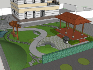 GARDEN LANDSCAPESTYLE 2 Model 3D