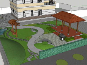 GARDEN LANDSCAPESTYLE 2 3D Model