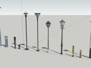 Landscape Lights 3D Модель