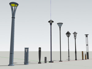 Landscape Lights 3D Модель