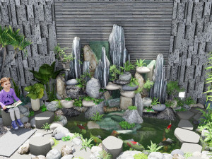GARDEN LANDSCAPESTYLE 3 3D Модель