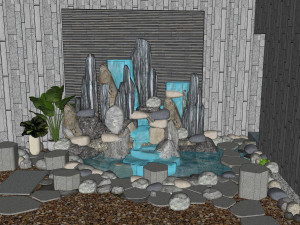 GARDEN LANDSCAPESTYLE 3 3D Модель