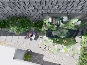 GARDEN LANDSCAPESTYLE 3 3D Model