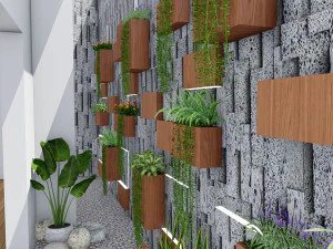 GARDEN LANDSCAPESTYLE 3 3D Model