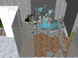 GARDEN LANDSCAPESTYLE 3 3D Model