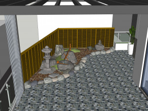 TERRACE GARDEN LANDSCAPE 2-JAPAN 3D 모델