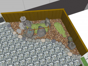 TERRACE GARDEN LANDSCAPE 2-JAPAN 3D 모델
