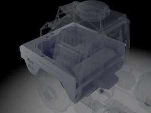 Wasteland Truck 3D Print Model