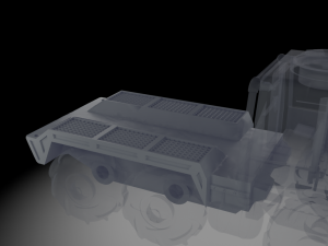 Wasteland Truck 3D Print Model