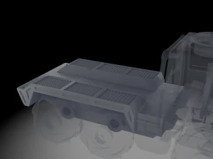 Wasteland Truck 3D Print Model