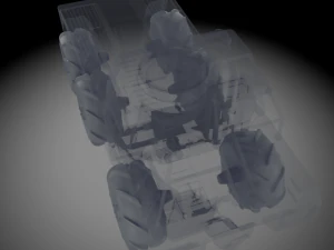 Wasteland Truck 3D Print Model