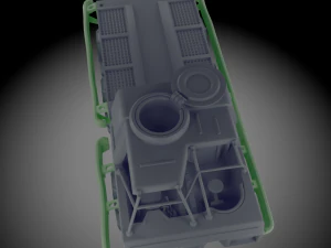 Wasteland Truck 3D Print Model