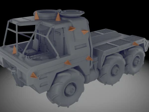 Wasteland Truck 3D Print Model