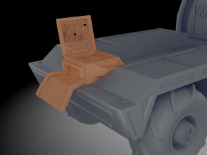 Wasteland Truck 3D Print Model