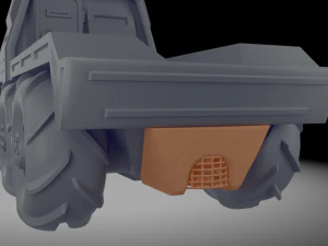 Wasteland Truck 3D Print Model