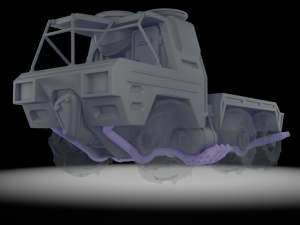 Wasteland Truck 3D Print Model