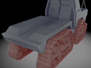Wasteland Truck 3D Print Model