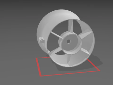 96mm EDF 3D Print Model