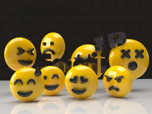 3D EMOJI FACE ICONS PACK 1 3D 模型