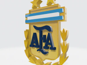 Logo AFA Argentina 3D Model