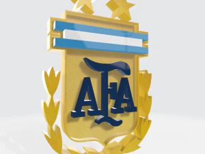 Logo AFA Argentina 3D Model