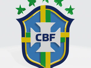 LOGO 3D MODEL TIM SEPAKBOLA NASIONAL BRASIL Model 3D