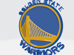 LOGO 3D MODEL TEAM GOLDEN STATE WARRIORS NBA 3D Model