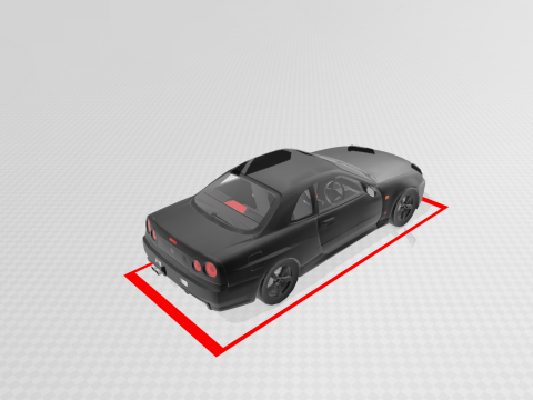 1999 nissan skyline gt25 coupe amateur build Modèle 3D