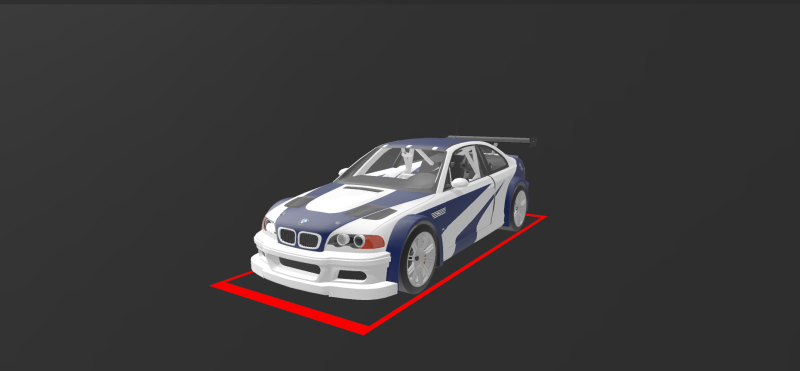 M3 GTR need for speed most wanted 3D Model .c4d .max .obj .3ds .fbx .stl .blend 