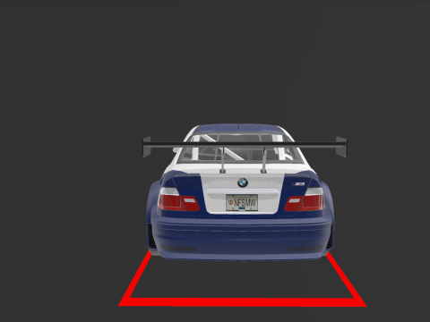M3 GTR need for speed most wanted 3D Model