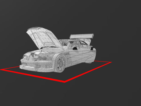 M3 GTR need for speed most wanted 3D Model