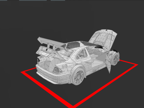 M3 GTR need for speed most wanted 3D Model