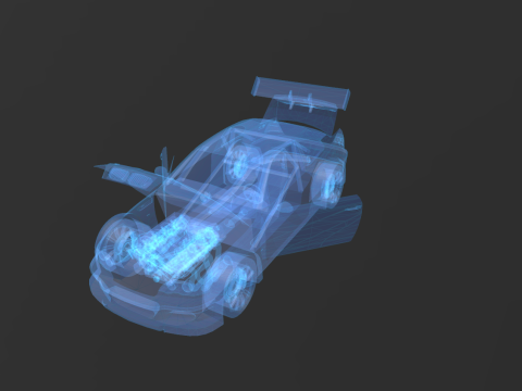 M3 GTR need for speed most wanted 3D Model