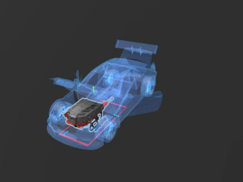 M3 GTR need for speed most wanted 3D Model