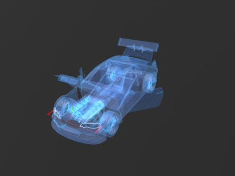 M3 GTR need for speed most wanted 3D Model