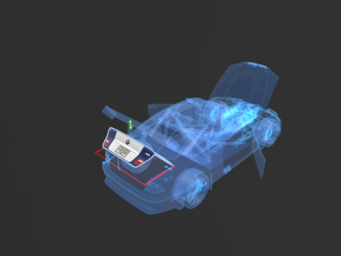 M3 GTR need for speed most wanted 3D Model