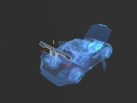 M3 GTR need for speed most wanted 3D Model