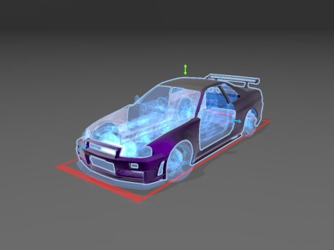 2005 nissan skyline bn-r34 gt-r nismo z-tune 3D Modell
